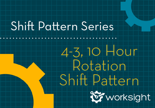 The 4-3, 10-Hour, Rotating Shift Pattern